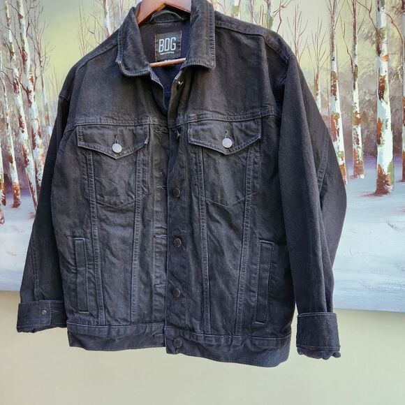 BDG Black Jean Jacket - Picture 3 of 6